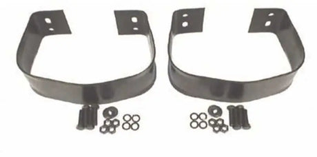 Rear Bumperettes Black 76-95 CJ & Wrangler YJ