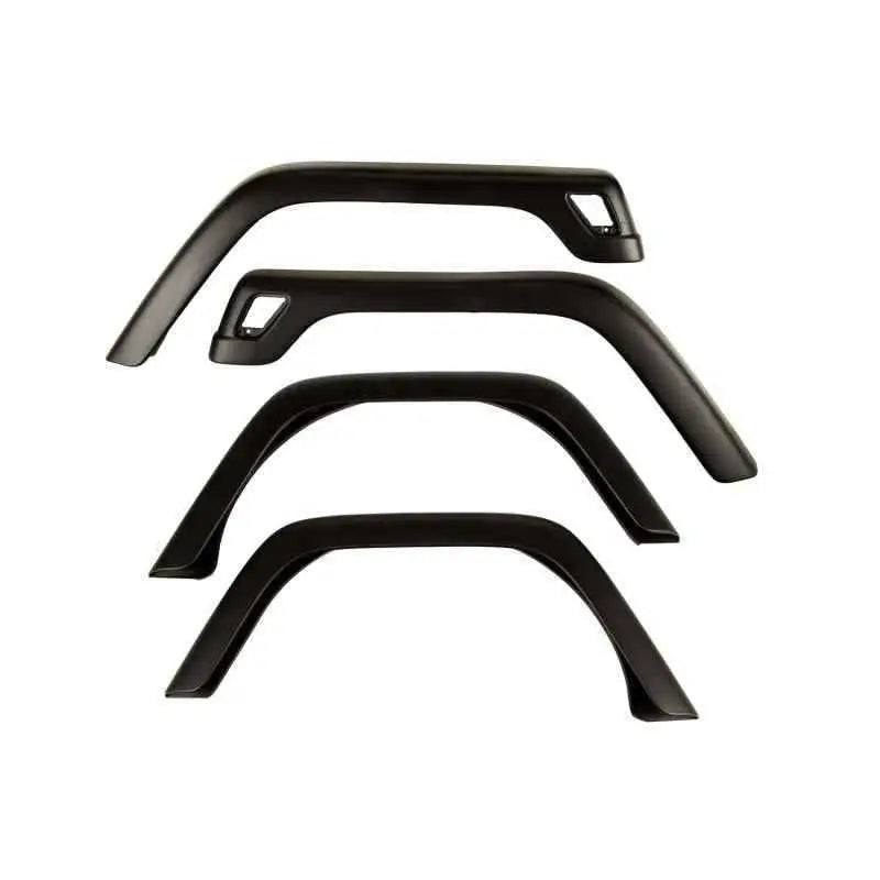 4-Piece Fender Flare Kit- 97-06 Jeep Wrangler