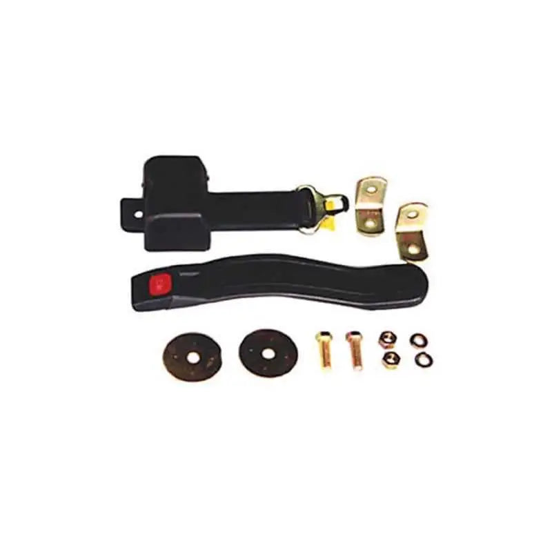 Lap Seat Belt Black 76-95 Jeep CJ/Wrangler YJ