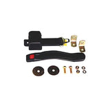 Lap Seat Belt Black 76-95 Jeep CJ/Wrangler YJ
