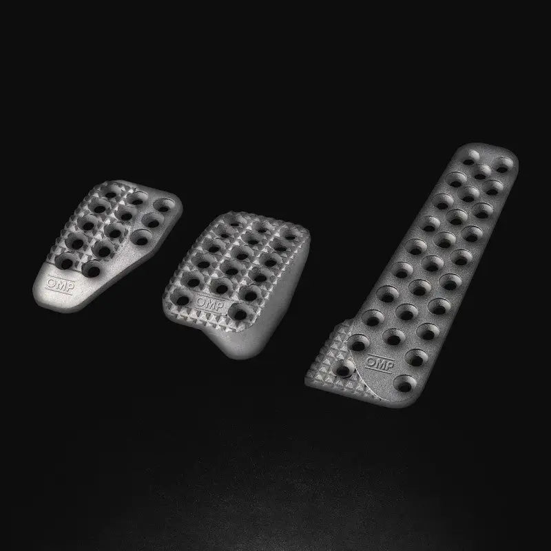 OMP OA0-1010-003 OMP Aluminum Racing Pedals (Set of 3)