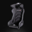 OMP HTE Series Fiberglass Seat in black, high-performance racing seat.