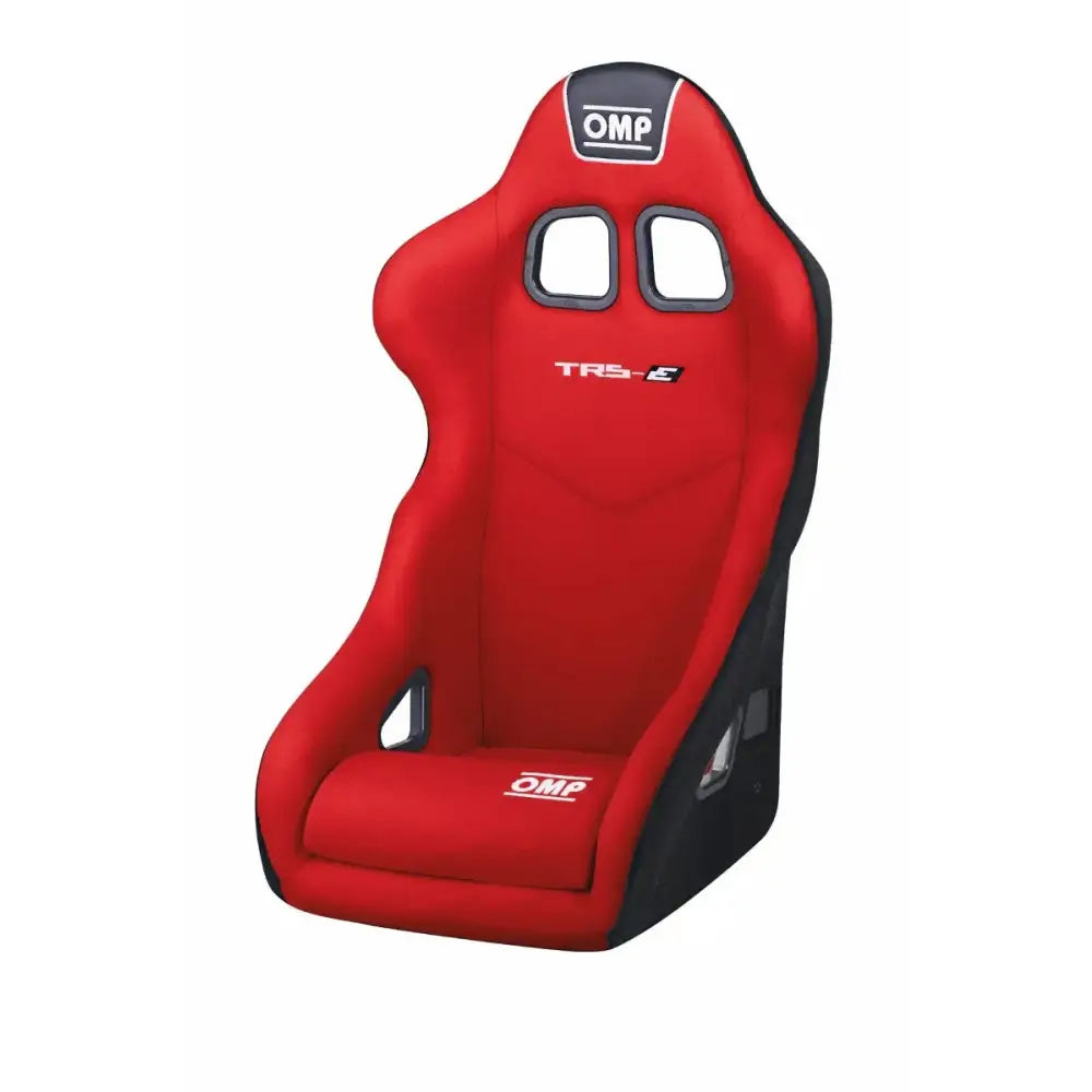OMP TRS Series-E Series Seat in Red, superior comfort and support for racing, sleek and stylish design.