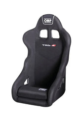 OMP TRS Series-E Series Seat - Black racing seat for high-performance vehicles, featuring ergonomic design and premium materials.