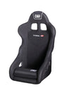 OMP TRS Series-E Series Seat - Black racing seat for high-performance vehicles, featuring ergonomic design and premium materials.