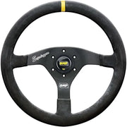 OMP OD0-2020-071 OMP Velocita Superleggero Suede Leather 350mm Diameter Steering Wheel Black