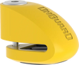 Smart Alarm Disc Lock Yellow 10Mm Pin