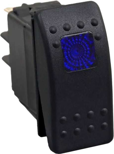 Lighted Rocker Switch Blue