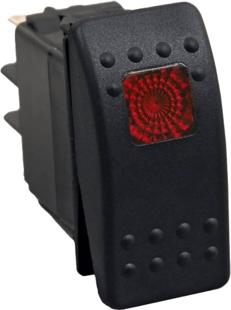Lighted Rocker Switch Red