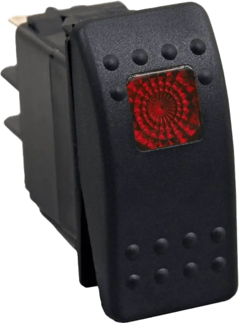 Lighted Rocker Switch Red