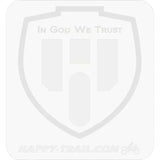 White shield-shaped sticker on Open Trail TCTCT-OT OpenTrail Table Cover