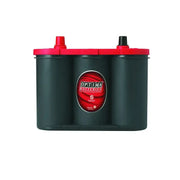 Optima RedTop Grp34 battery with black case, red top, terminals, oval label, starting power
