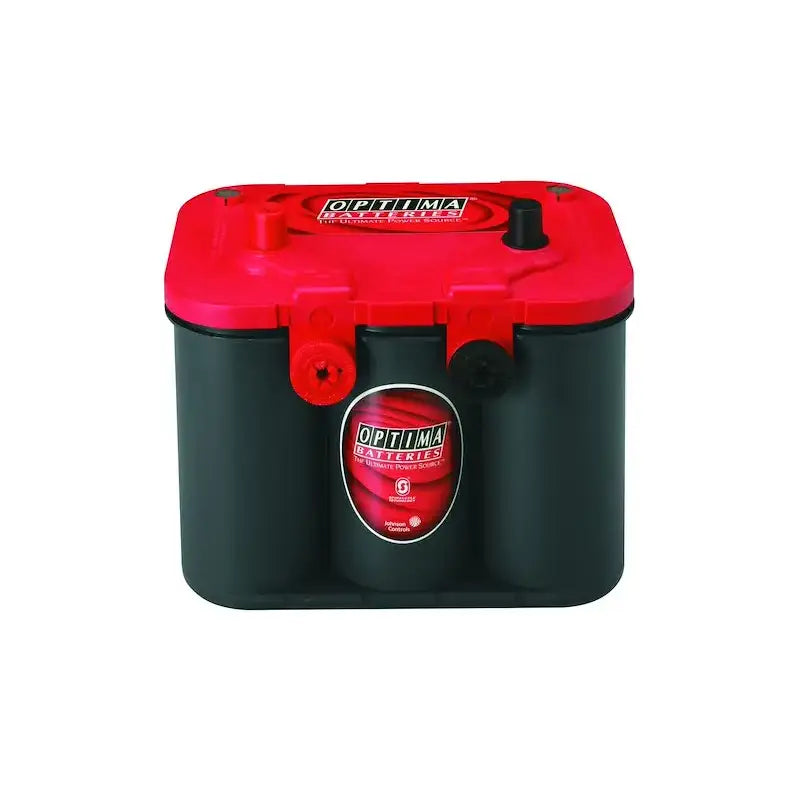 Rugged Optima RedTop Grp34 battery with red caps for truck accessories
