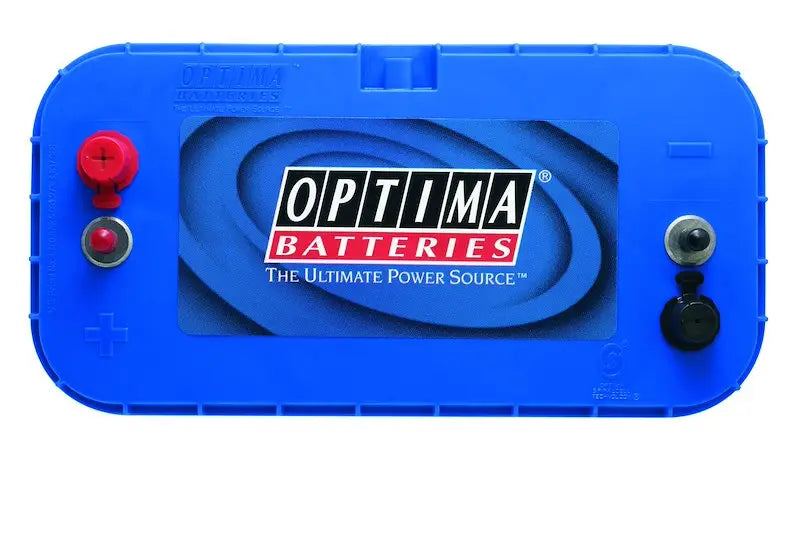 Optima D31M Blue Top battery with red and black terminals