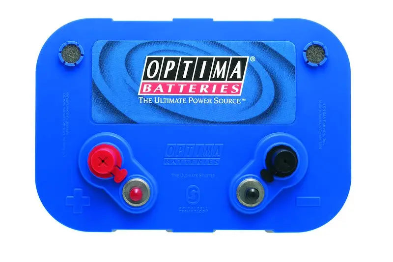 Optima D34M Blue Top battery with red black terminals