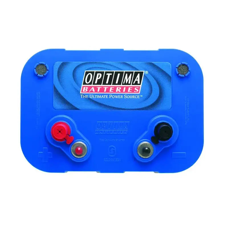 Optima D34M Blue Top battery with red black terminals