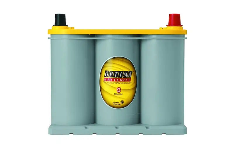 Optima Battery D35 Yellow Top Grp 35 with yellow caps and oval label