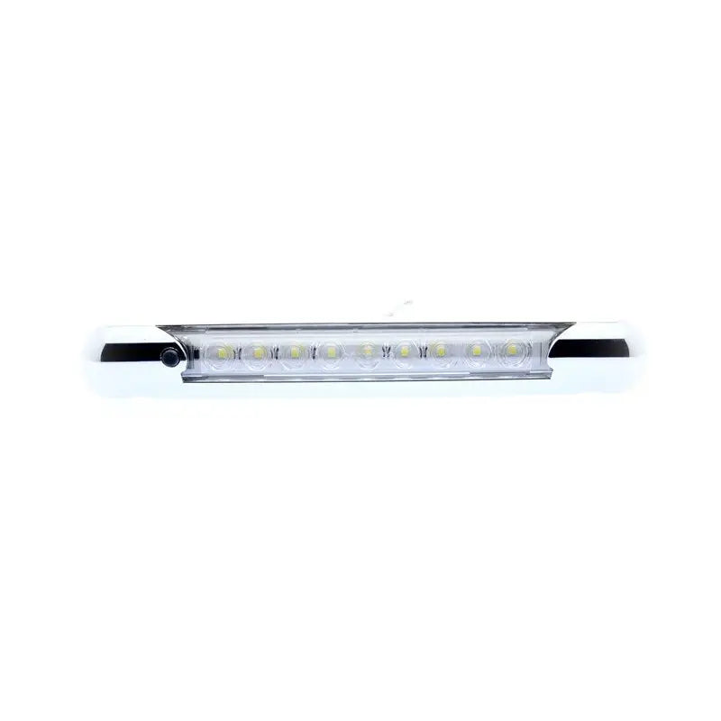 Optronics CSA Certified For Interior Use Awning Light ILL70Ccsbawn - Clear Led 11IN Strp 12V SWTCH Crme
