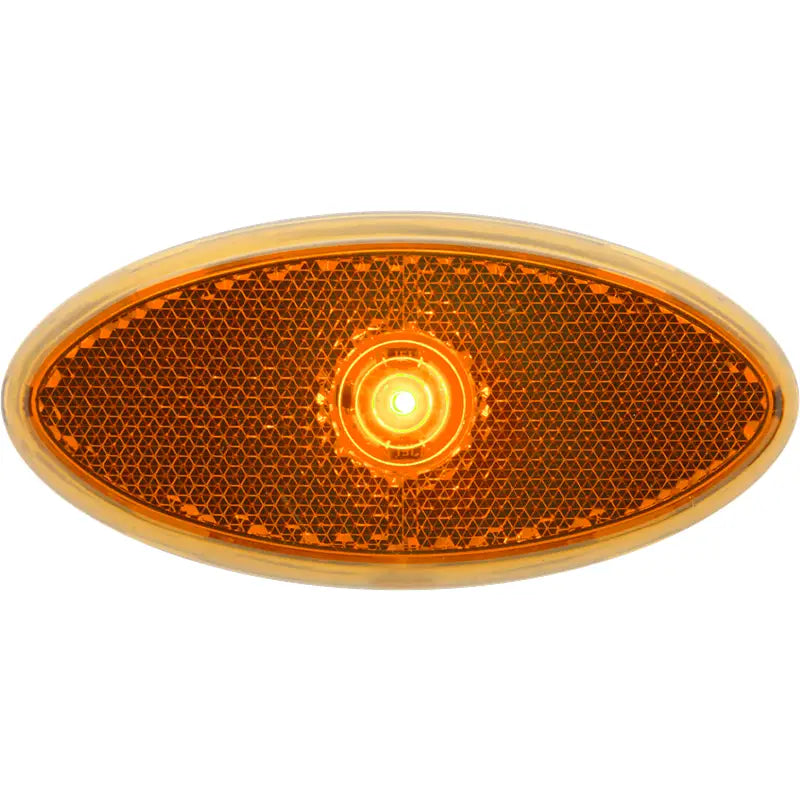 Optronics Easy To Install Trailer Light MCL0030Abbp - Led 2X4 Amb Rflx Blkbase Hardw