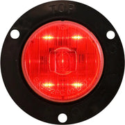 Optronics Easy To Install Trailer Light MCL52RB - Red Led Mark Flange