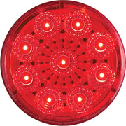 Optronics Housing Material Polycarbonate Side Marker Light - LED MCL50RB - Red Miroflex Rnd Diode