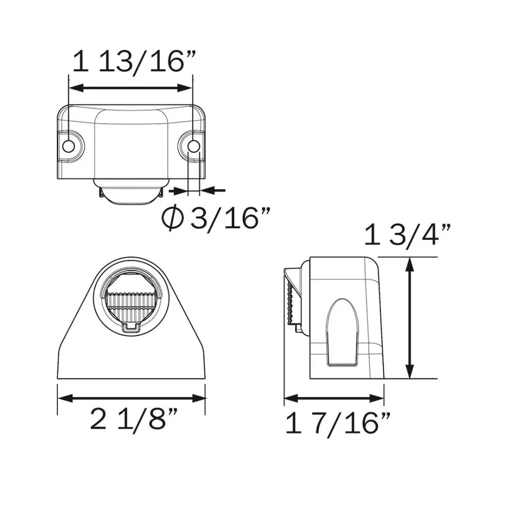 Optronics Limited Lifetime LED Warranty License Plate Light LPL12CKF2B - Lpl Kit LPL12CB A12B2LPB A12GLPB