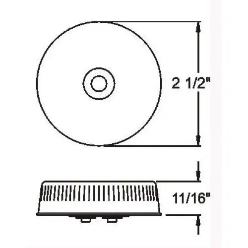 Optronics MC57RBP Trailer Light