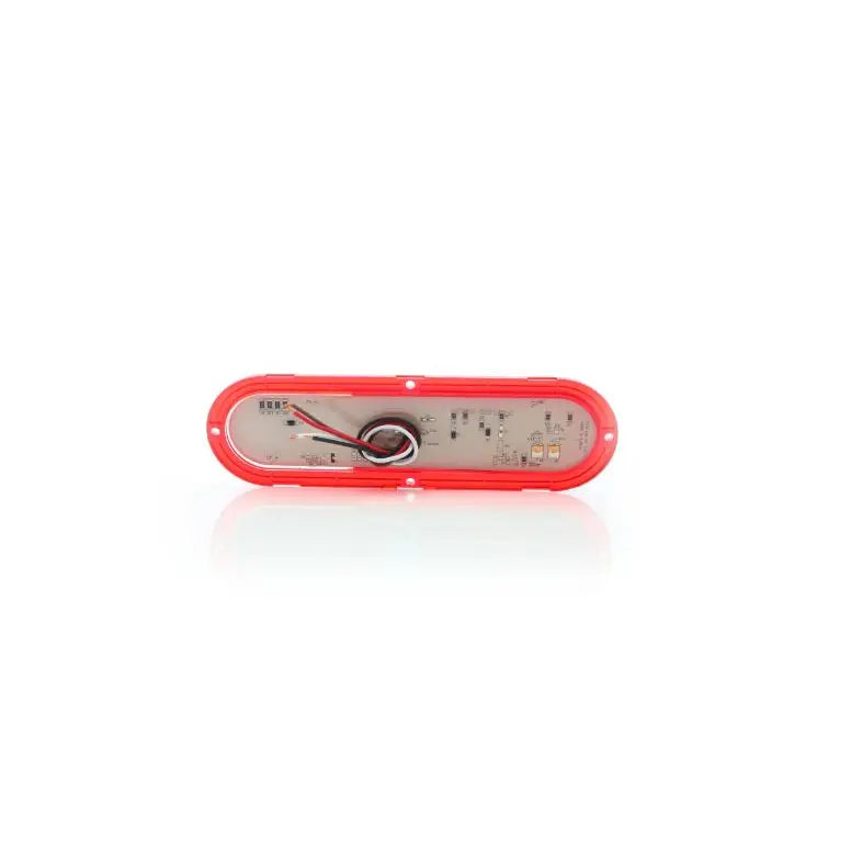 Optronics Patent Pending Trailer Light STL68RBP - Red Led Stt BU Flng Mnt Res Poly