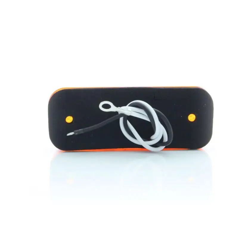 Optronics Snap-On Replaceable Lens Trailer Light MCL40Abbp - Yellow 2LED Marker Reflex