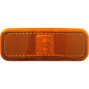 Optronics Snap-On Replaceable Lens Trailer Light MCL40Abbp - Yellow 2LED Marker Reflex