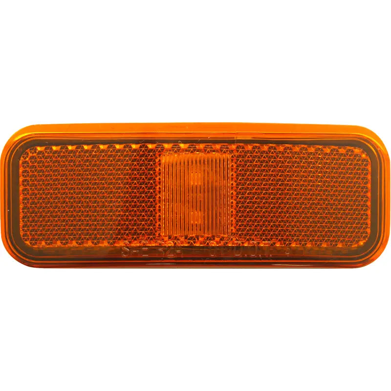 Optronics Snap-On Replaceable Lens Trailer Light MCL40Abbp - Yellow 2LED Marker Reflex