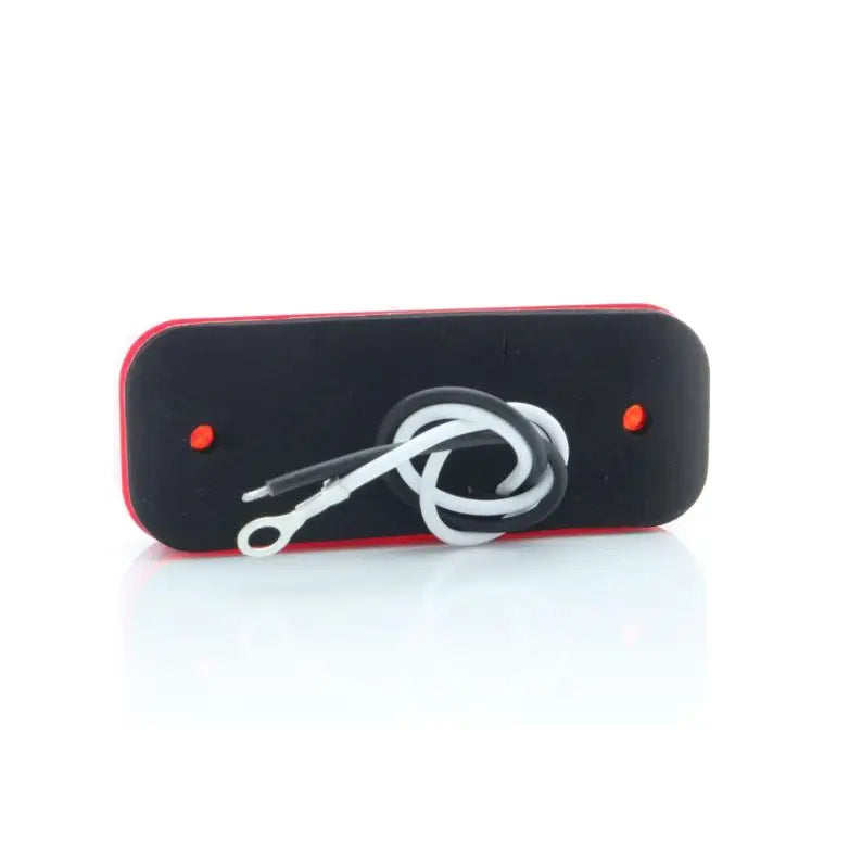 Optronics Snap-On Replaceable Lens Trailer Light MCL40RBBP - Red 2LED Marker Reflex