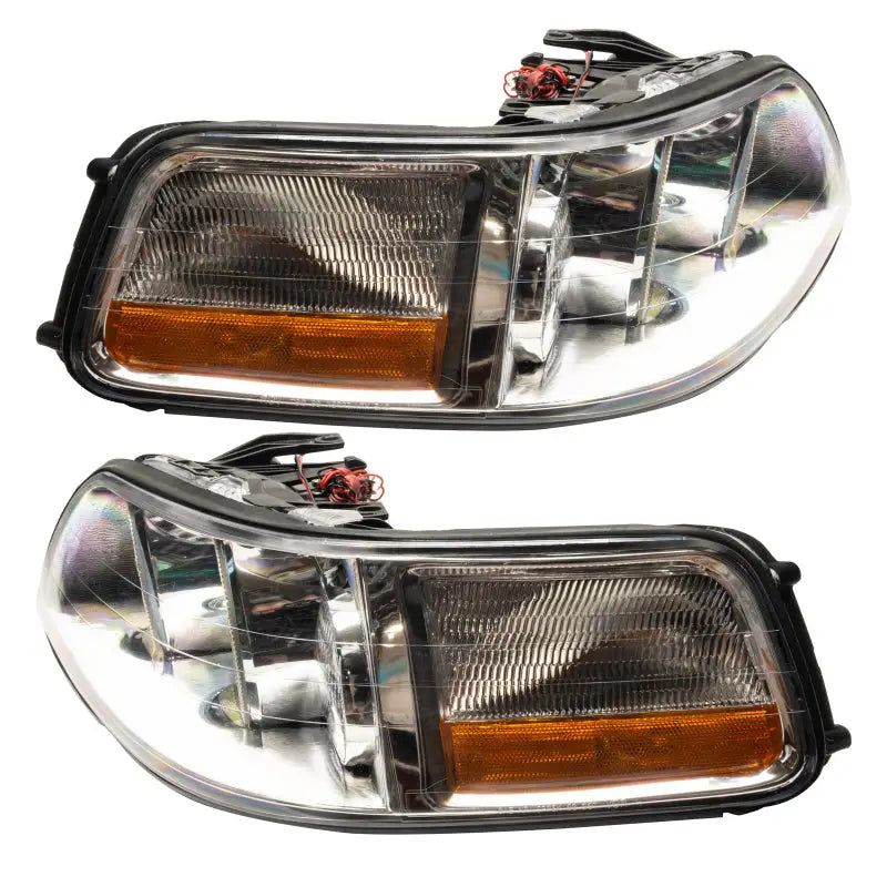 Pair of Lincoln Town Car headlights for Oracle ColorSHIFT non-HID upgrade