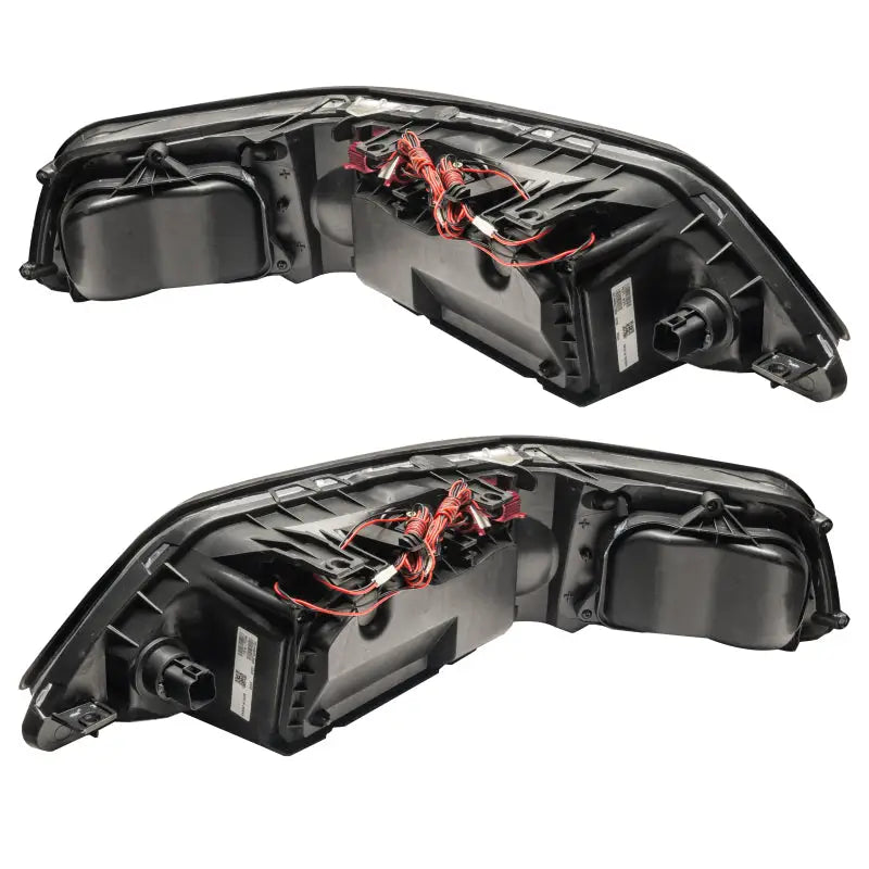 Black Lincoln Town Car tail lights for the Oracle ColorSHIFT system