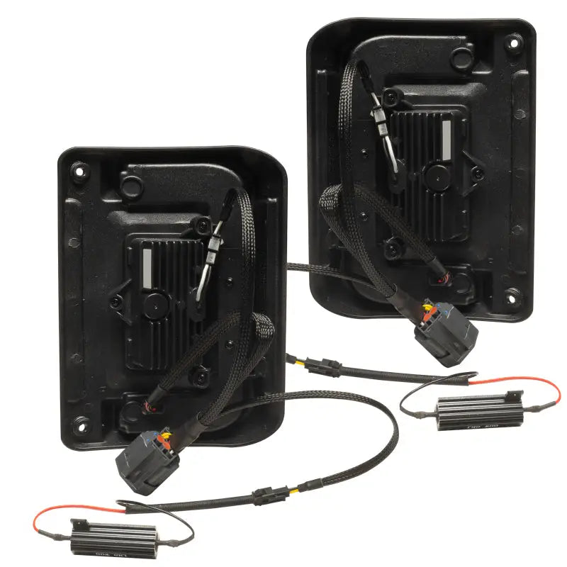 Oracle 07-17 Jeep Wrangler JK Flush Mount LED Tail Lights - Tinted - Truck & Automotive