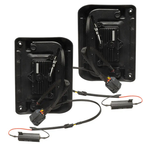 Oracle 07-17 Jeep Wrangler JK Flush Mount LED Tail Lights - Tinted - Truck & Automotive