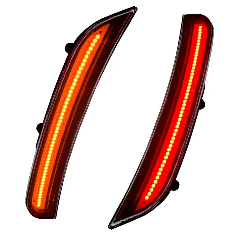LED sidemarker set for Dodge Charger with amber and red lights for the Oracle Concept Sidemarker Set