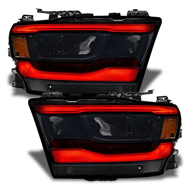 ORACLE Lighting 1281-339 Oracle 19-21 Dodge RAM 1500 RGB+W Headlight DRL Upgrade Kit- Reflector LED Headlights - ColorSHIFT+W