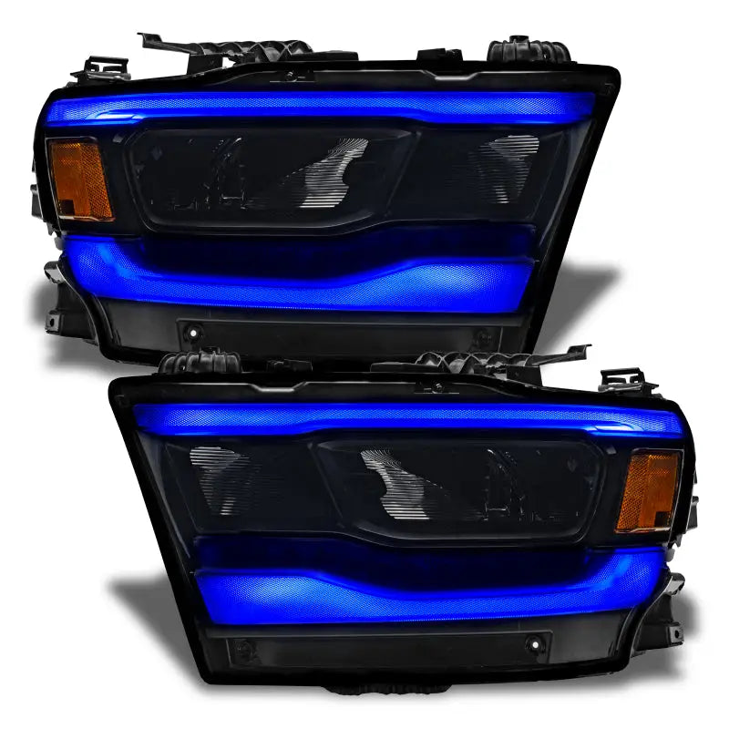 ORACLE Lighting 1281-339 Oracle 19-21 Dodge RAM 1500 RGB+W Headlight DRL Upgrade Kit- Reflector LED Headlights - ColorSHIFT+W