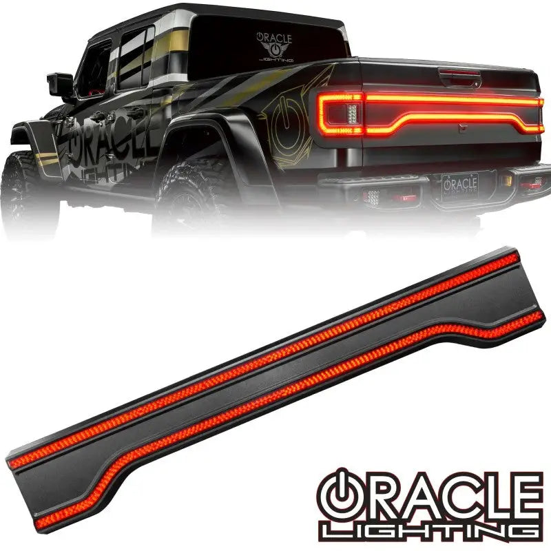Oracle 20-23 Jeep Gladiator Racetrack Style LED Tail Gate Light - Tinted SEE WARRANTY - Lights