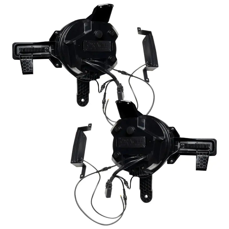 Oracle 2021 + Ford Bronco Oculus Bi-LED Projector Headlights - Amber/White Switchback - Truck & Automotive