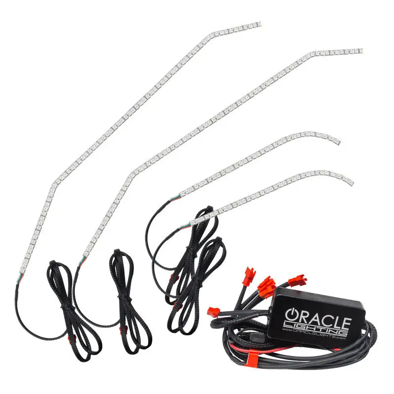 LED light strips with wiring for Oracle 2021+ Tesla Model 3 dynamic colorshift headlight DRL upgrade