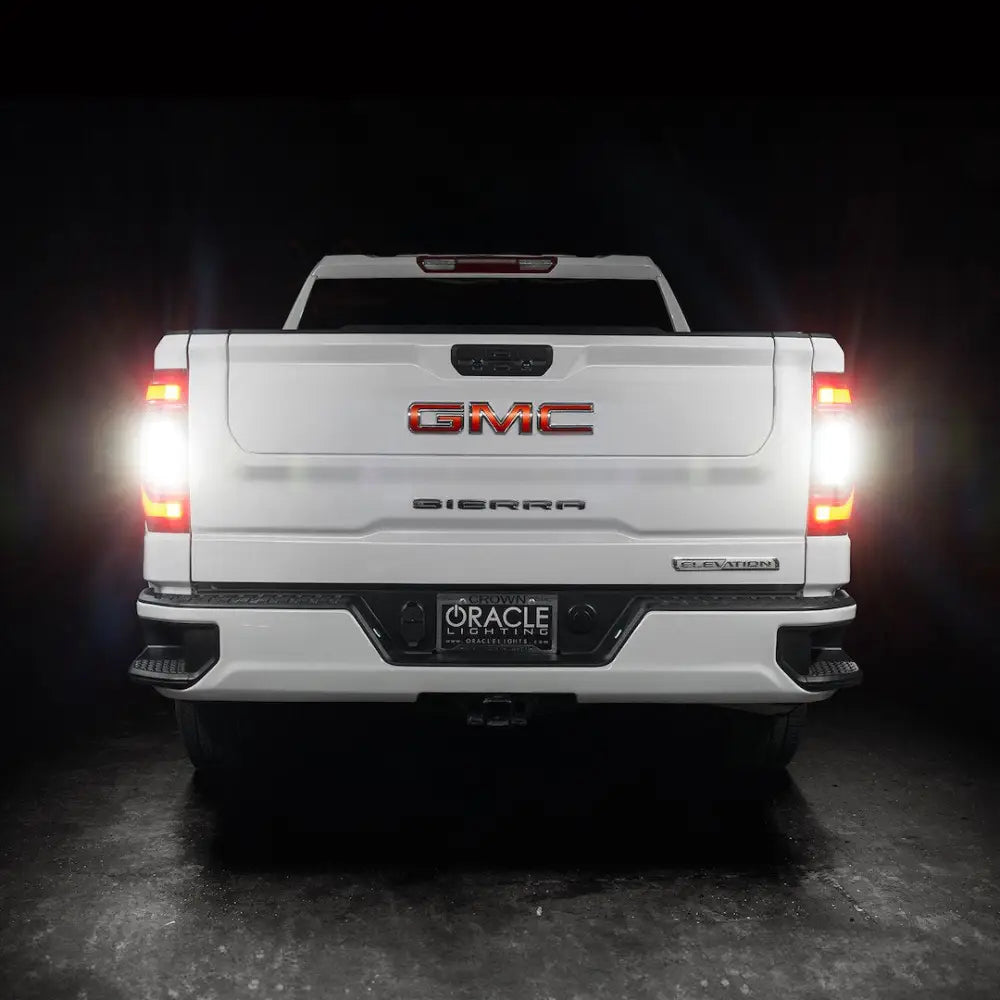 Oracle Light High-Powered LED Reverse Lights Tail Light Assembly 5927-504-T - Flushled Taillight BK Sierra 19-23