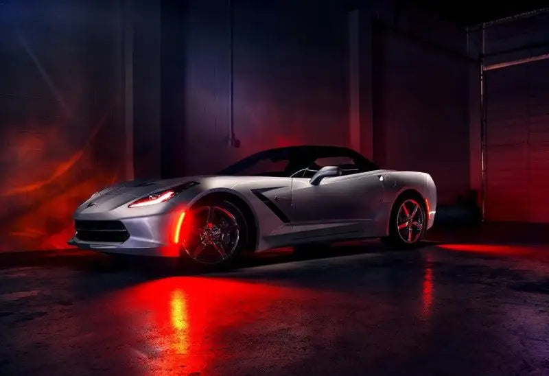 Oracle Chevrolet Corvette C7 Concept Sidemarker Set - Clear - No Paint - Truck & Automotive