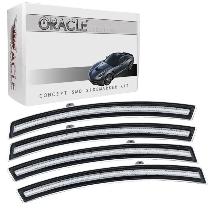 Oracle Chevrolet Corvette C7 Concept Sidemarker Set - Clear - No Paint - Truck & Automotive