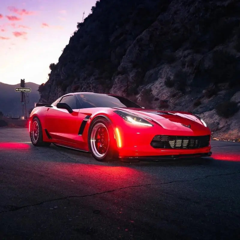 ORACLE Lighting 2392-019 Oracle Chevrolet Corvette C7 Concept Sidemarker Set - Clear - No Paint