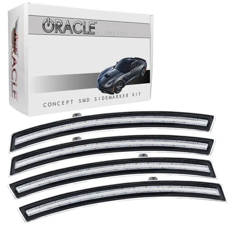 ORACLE Lighting 2392-019 Oracle Chevrolet Corvette C7 Concept Sidemarker Set - Clear - No Paint
