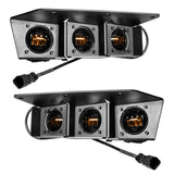 Oracle High 21-22 Ford Bronco Triple LED Fog Light kit for Steel Bumper - Truck & Automotive