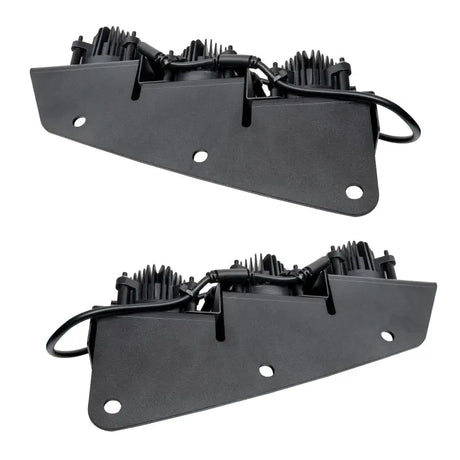Oracle High 21-22 Ford Bronco Triple LED Fog Light kit for Steel Bumper - Truck & Automotive