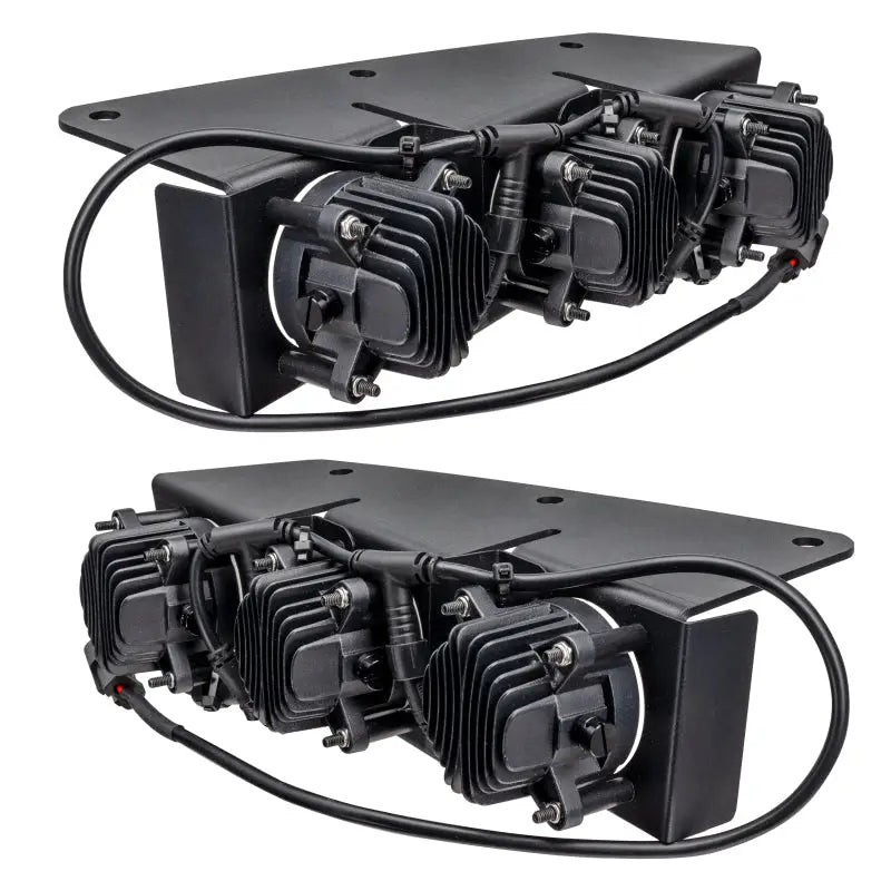 Oracle High 21-22 Ford Bronco Triple LED Fog Light kit for Steel Bumper - Truck & Automotive